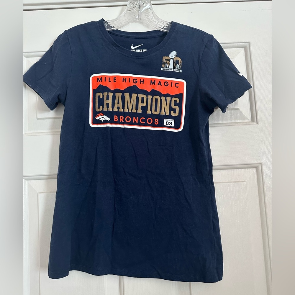 Nike Denver Broncos Super Bowl T Shirt